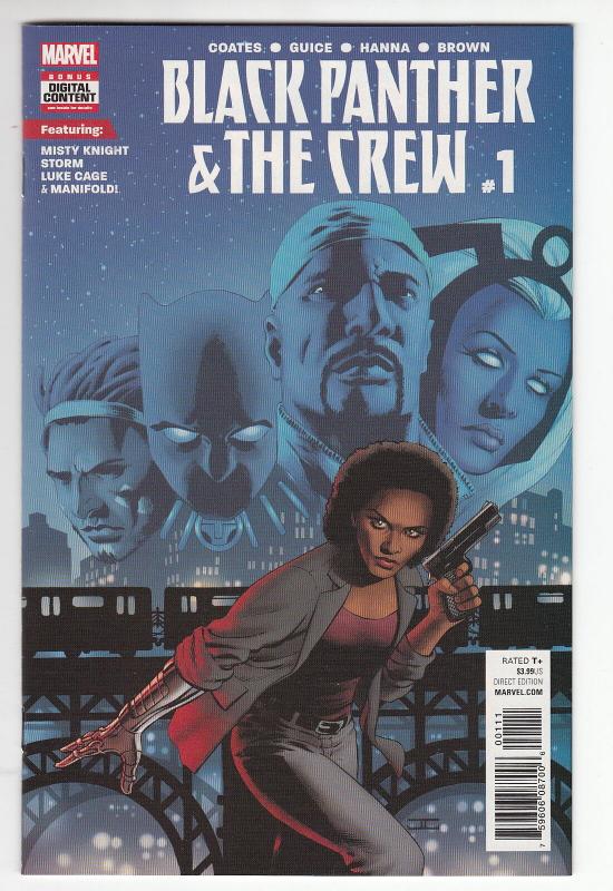 BLACK PANTHER CREW (2017 MARVEL) #1 NM