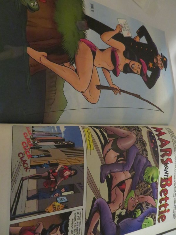 Bettie Page Comic 1996 Dave Steven's w/Poster Dark Horse Comic Book Grad...