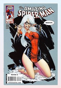 Spider-Man 607 (2009) WoW! J Scott Campbell Key Exclusive Variant Black Cat Sexy