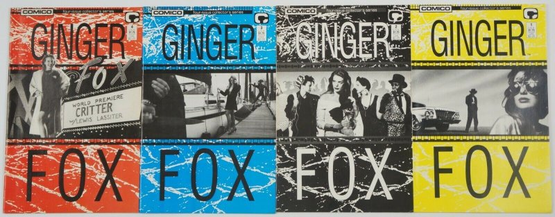 Ginger Fox 1 4 Vf Complete Series Comico Comics Set Pander Brothers 2 3 Comic Books Modern Age Comico Ginger Hipcomic