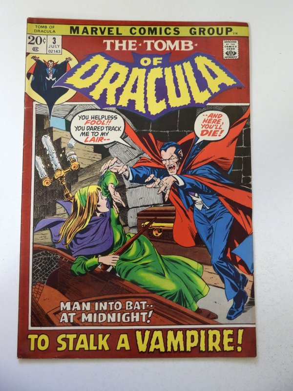 Tomb of Dracula #3 (1972) FN Condition