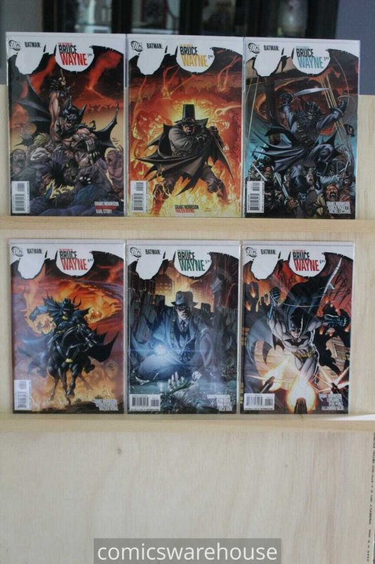 Batman The Return of Bruce Wayne (DC) Grant Morrison 6 Issue Mini Set NM