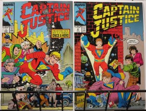 CAPTAIN JUSTICE 1-2 Toy & TV show (1988)