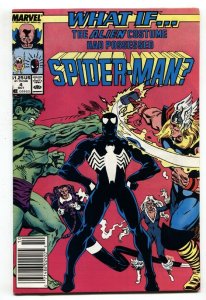 What If #4 newsstand 1989 comic book Venom possess Hulk-Marvel Comics