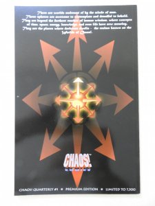 Chaos Quarterly #1 (1995) 1st Printing Virgin Chromium Edition!! NM Condition!!