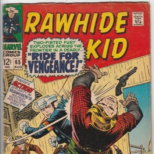 Rawhide Kid 65 strict 1968 FN Mid-Grade Art Bill Everett & tons more up 