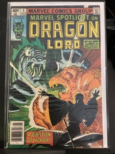 Marvel Spotlight On... #5 - Dragon Lord (1980)