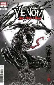Venom Black White & Blood #3 2025 Takashi Okazaki Cover B Marvel Comics EB190