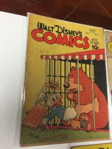 Walt Disney's Comics And Stories 81 (2.0) 82 ( 2.5) 88 (2.5)