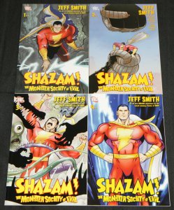 Modern DC SHAZAM!: MASTER SOCIETY OF EVIL 4pc High Grade Comic Lot #1-4