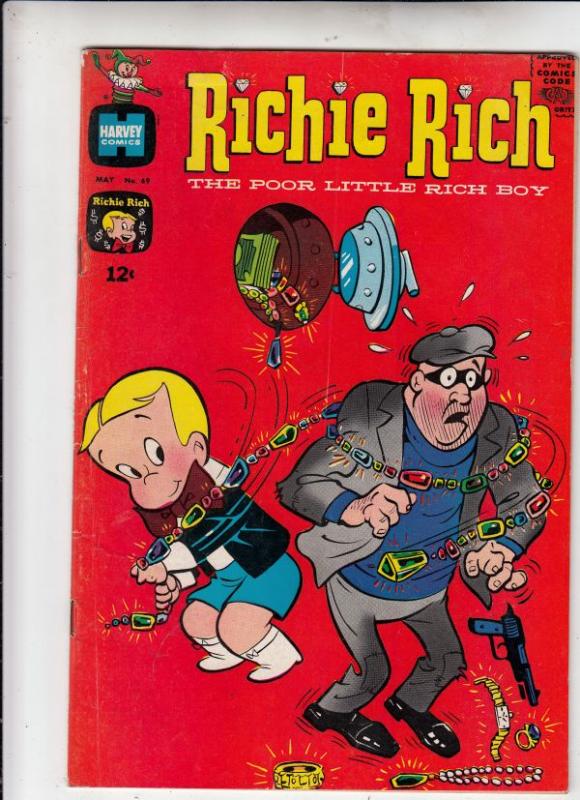 Richie Rich #69 (May-68) FN/VF- Mid-High-Grade Richie Rich