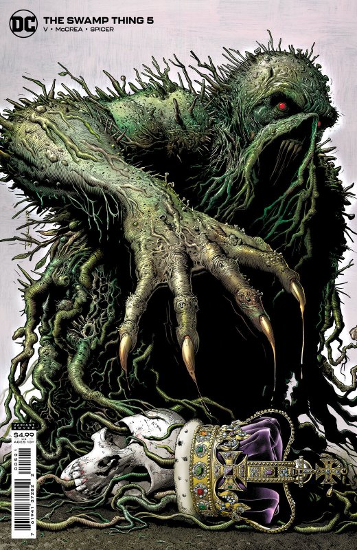 SWAMP THING #5 (OF 10) CVR B BRIAN BOLLAND CARD STOCK VARIANT 