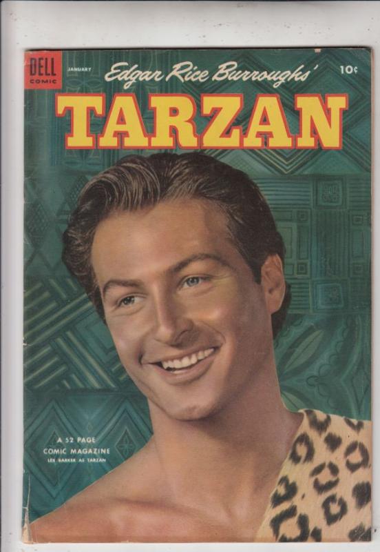 Tarzan #52 (Jan-54) FN- Mid-Grade Tarzan, Boy