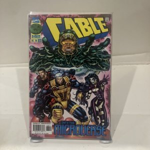 CABLE # 38 A Mavel Comics INTO THE MICROVERSE 1996