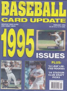 Baseball Card Update (Vol. 4) #5 FN ; JetPac | February 1995 Leaf Rookies