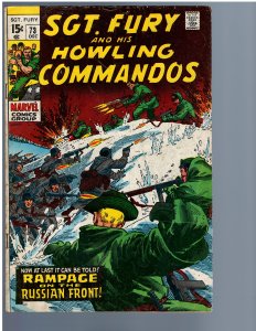 Sgt. Fury #73 (Marvel, 1969)