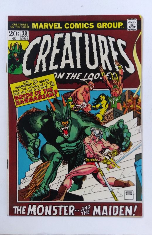 Creatures on the Loose #20 THE MONSTER - - AND THE MAIDEN!