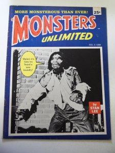 Monsters Unlimited #6 (1966) VG/FN Condition small moisture stains fc