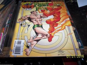 FANTASTIC FOUR #42 (471)  vol 3  2001 marvel     namor vs torch