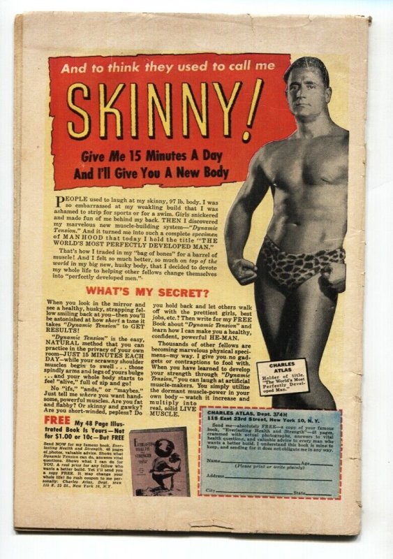 FIGHTING LEATHERNECKS #1-1952-QUIGLEY & BEALS-FULL PAGE PIN-UPS-JACK SPARLING-VG