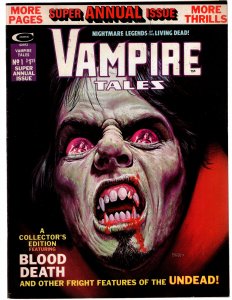 Vampire Tales Annual #1 (1975)  HI-GRADE MORBIUS, THE LIVING VAMPIRE !!!