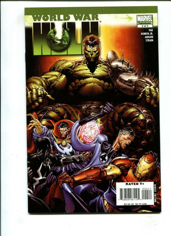 World War Hulk #4 Doctor Strange appearance (9.2) 2007 