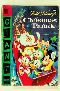 Walt Disney’s Christmas Parade #8 - Dell Giant (1956, Dell) - Good-