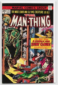 Man-Thing #15 (1975) Man-Thing