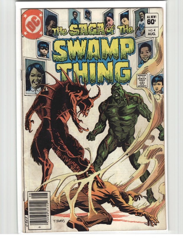The Saga of Swamp Thing #4 (1982) Swamp Thing