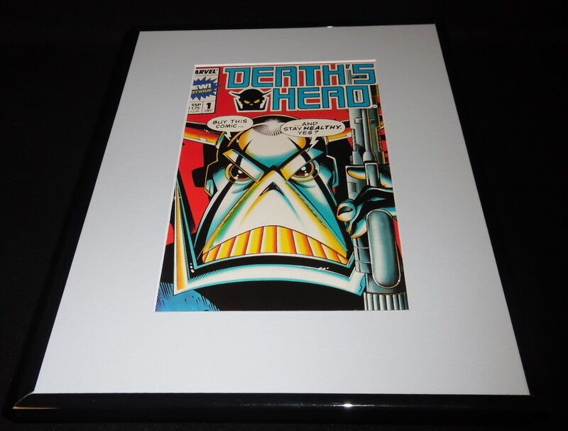 Death's Hero #1 Marvel Framed 11x14 ORIGINAL Comic Book Cover  