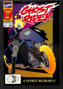 Ghost Rider (1990) #1 VF/NM 9.0 1st Danny Ketch!