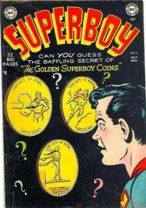 The Golden Superboy Coins
