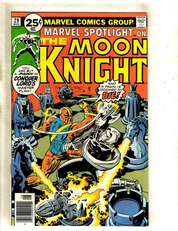 Marvel Spotlight # 29 NM Comic Book Kirby Cover Moon Knight Conquer Lord's HJ9