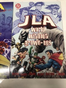 JLA World Without Grown-Ups 1998 #1 & 2 VF/NM Complete Set Young Justice prelude