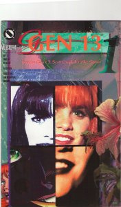 Gen 13 #1 - Verti-GEN Variant Cover - 1995 (Grade 9.2) WH