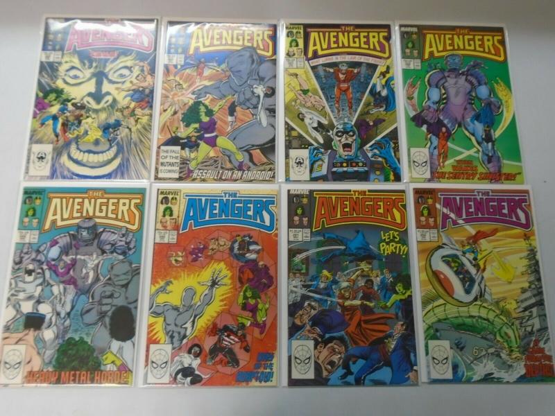 Copper age Avengers comic lot from #256-299 39 different (1985-89) 8.0/VF