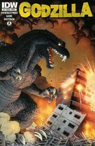 Godzilla (4th Series) #1A VF/NM ; IDW | Art Adams