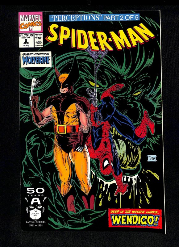 Spider-Man #9 Wolverine McFarlane!