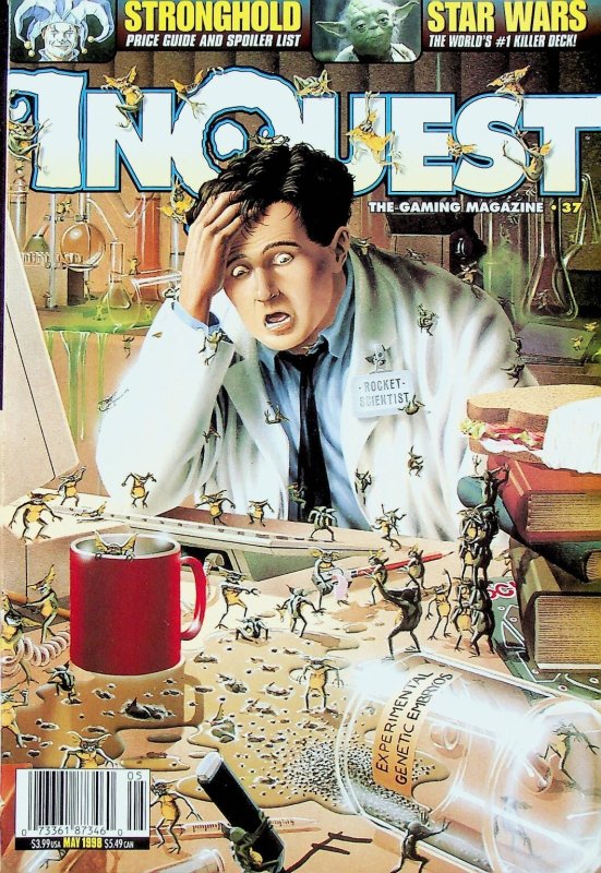 InQuest Magazine #37 May 1998 Wizards of Coast Magic Aliens Predator RPG Opened