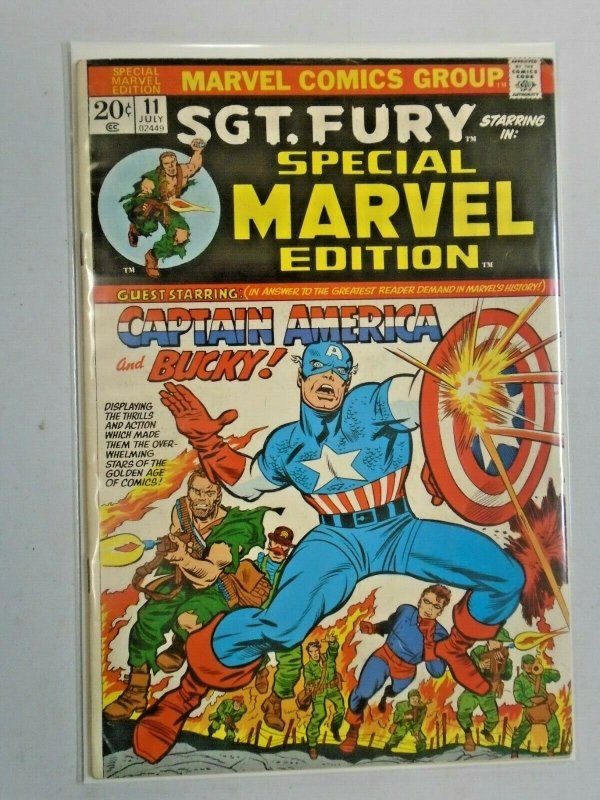 Special Marvel Edition #11 Captain America and Bucky 5.0 (1973)