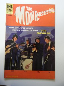 The Monkees #9 (1968) GD/VG Condition Centerfold detached at top staple