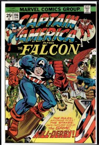 Captain America #196 (1976) Captain America and the Falcon