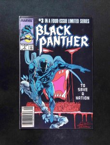 Black Panther #3 (MINI SERIES) MARVEL Comics 1988 VF+ NEWSSTAND