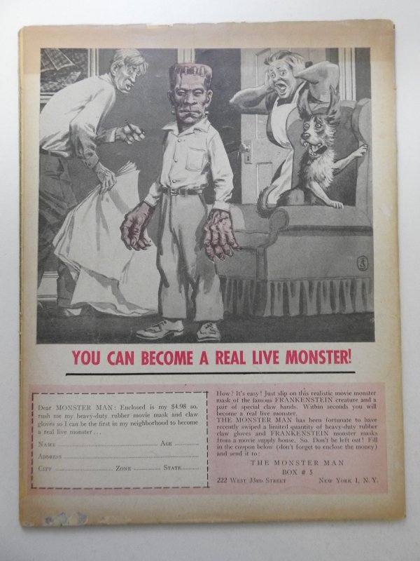 World Famous Creatures #4 (1959) Rare Monster Magazine! VG Condition!