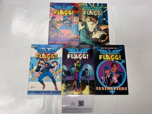 5 American Flagg! #23 24 25 26 27 FIRST comic book 57 KM41