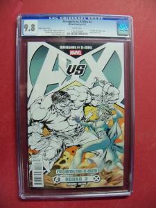 Avengers vs. X-Men (2010 Series) #2 CGC 9.8 White Pages  X-men Variant Cover