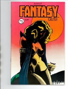 Fantasy Girls #1 - Burcham - 1990 - VF