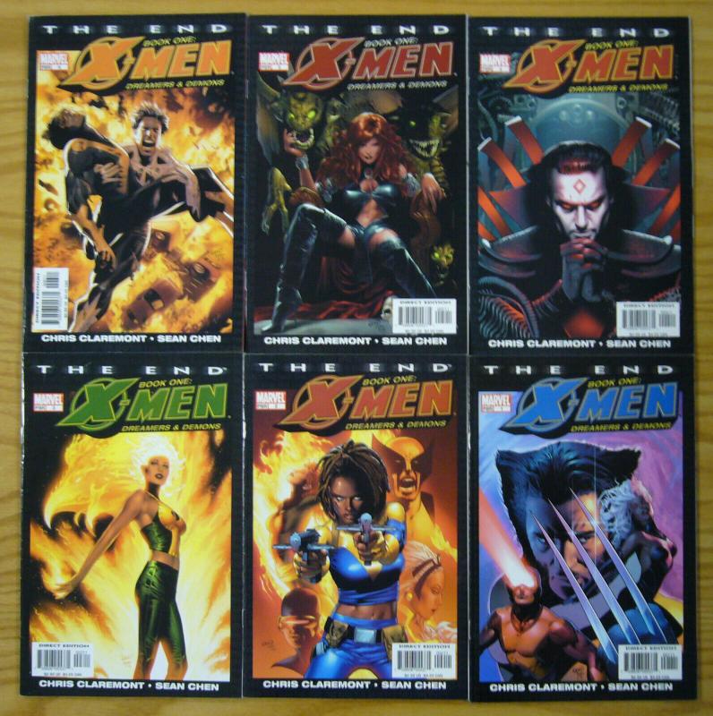 X-Men: the End Book One - Dreamers & Demons #1-6 VF/NM complete series CLAREMONT