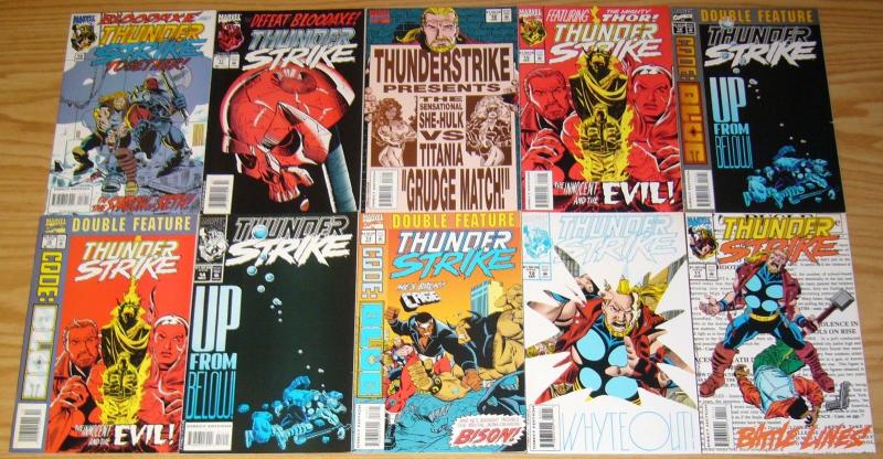 Thunderstrike #1-24 VF/NM complete series +(2) variant thor spinoff - juggernaut
