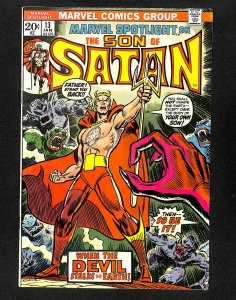 Marvel Spotlight #13 Origin Son of Satan!